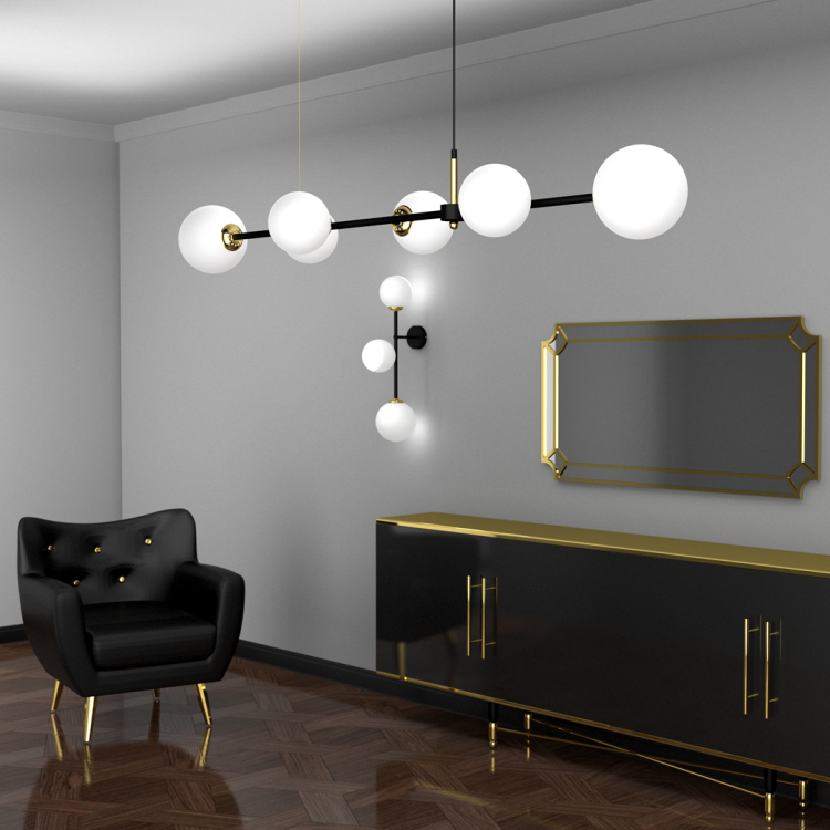 Lampa wisząca POP 6xE14 MLP7846 Milagro