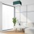 Lampa sufitowa VERDE GREEN kwadrat 2xE27 MLP7874 Milagro