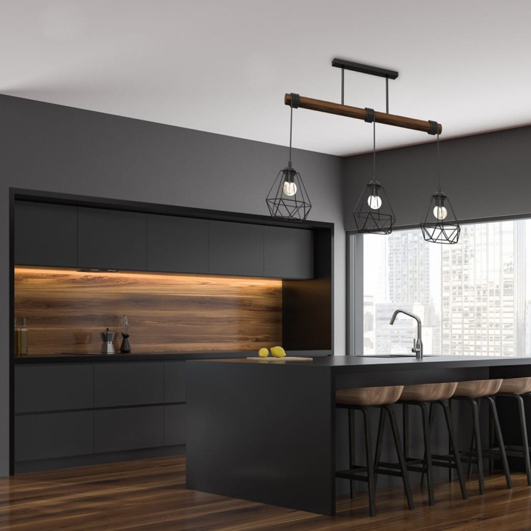 Lampa wisząca ACERO 3xE27 MLP7888 Milagro