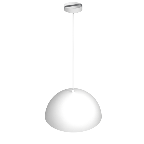 Lampa sufitowa wisząca Industrialna Loft BETA WHITE/GOLD 1xE27 35cm MLP7897 Milagro nowoczesna oprawa oświetleniowa metal żyrandol do Kuchni Jadalni nad stół blat wyspę biały biała złoty złota biało złota zwis Inspiracje Premium