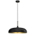Lampa wisząca LINCOLN BLACK/GOLD 1xE27 45cm MLP7898 Milagro