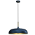 Lampa wisząca LINCOLN BLUE/GOLD 1xE27 45cm MLP7901 Milagro