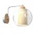 Kinkiet TELA 1xE27 MLP7954 Milagro