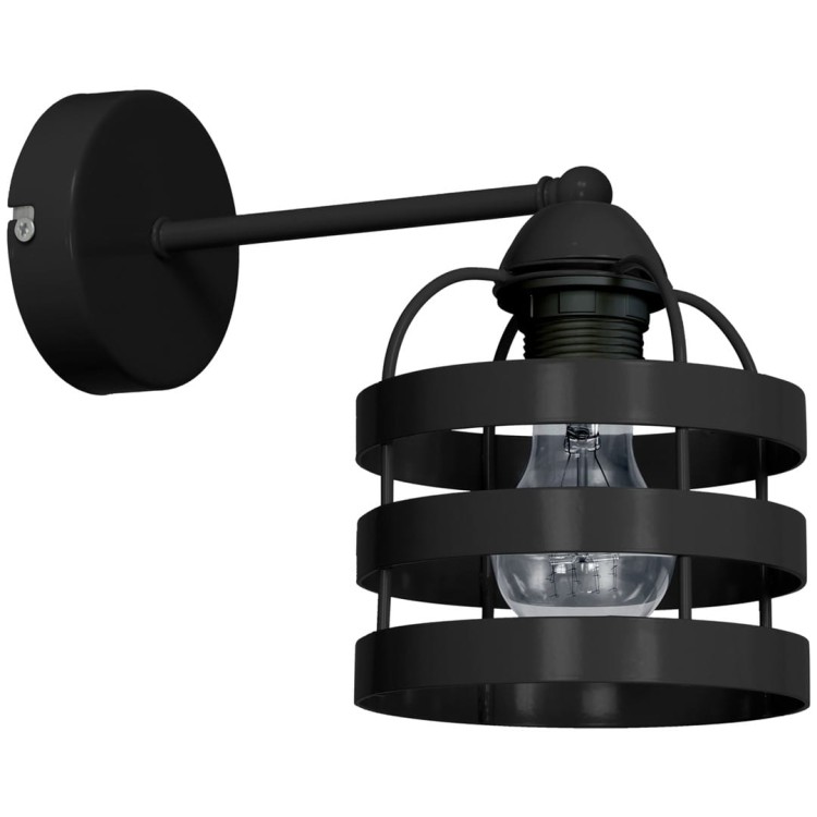 Kinkiet LARS BLACK 1xE27 MLP797 Milagro