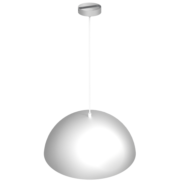 Lampa sufitowa wisząca Industrialna Loft BETA WHITE/GOLD 1xE27 45cm MLP7974 Milagro nowoczesna oprawa oświetleniowa metal żyrandol do Kuchni Jadalni nad stół blat wyspę biały biała złoty złota biało złota zwis Inspiracje Premium
