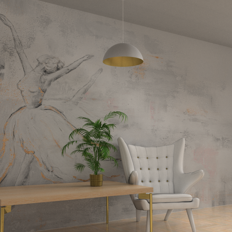 Lampa sufitowa wisząca Industrialna Loft BETA WHITE/GOLD 1xE27 45cm MLP7974 Milagro nowoczesna oprawa oświetleniowa metal żyrandol do Kuchni Jadalni nad stół blat wyspę biały biała złoty złota biało złota zwis Inspiracje Premium