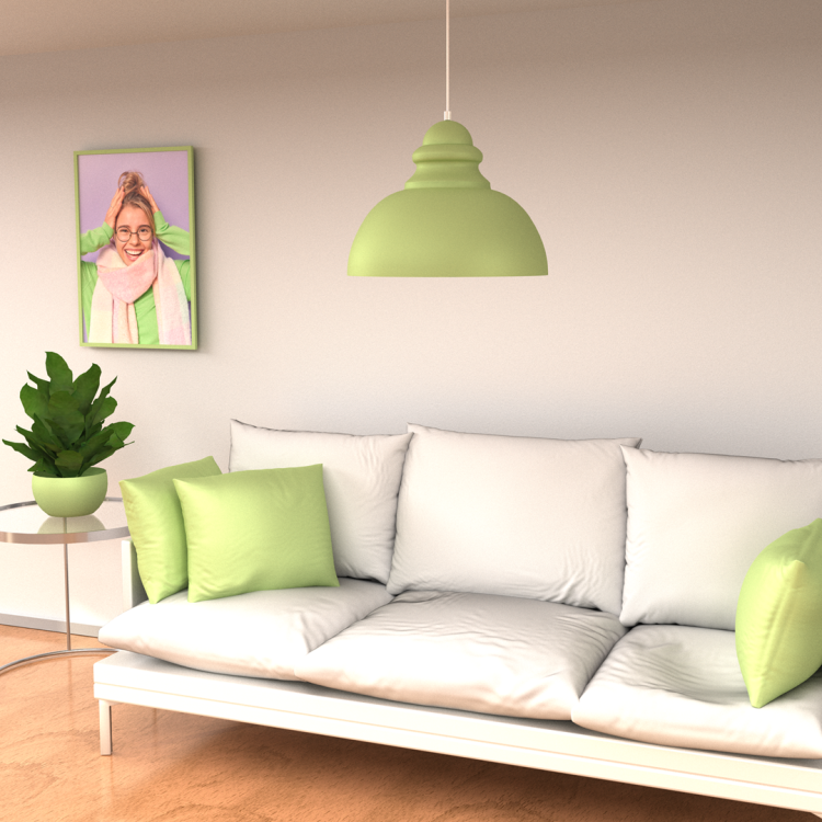 Lampa wisząca CORIN GREEN 1xE27 MLP7983 Milagro