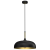 Lampa wisząca LINCOLN BLACK/GOLD 1xE27 35cm MLP8030 Milagro