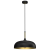 Lampa wisząca LINCOLN BLACK/GOLD 1xE27 35cm MLP8030 Milagro