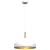 Lampa wisząca LINCOLN WHITE/GOLD 1xE27 35cm MLP8031 Milagro
