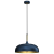 Lampa wisząca LINCOLN BLUE/GOLD 1xE27 35cm MLP8033 Milagro