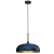 Lampa wisząca LINCOLN BLUE/GOLD 1xE27 35cm MLP8033 Milagro