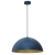 Lampa sufitowa wisząca Industrialna Loft BETA NAVY BLUE/GOLD 1xE27 45cm MLP8289 Milagro nowoczesna oprawa oświetleniowa metal żyrandol do Kuchni Jadalni nad stół blat wyspę granatowy granatowa złoty złota granatowo złota zwis Inspiracje Premium