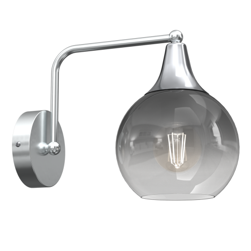 Kinkiet MONTE SILVER 1xE27 MLP8319 Milagro