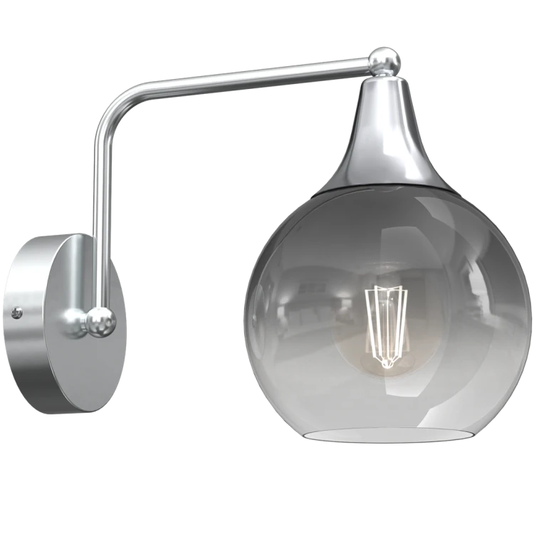 Kinkiet MONTE SILVER 1xE27 MLP8319 Milagro