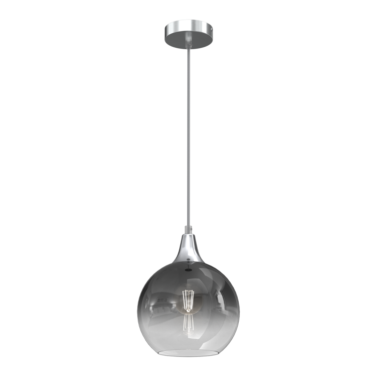 Lampa wisząca MONTE SILVER fi 200 1xE27 MLP8320 Milagro