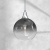 Lampa wisząca MONTE SILVER fi 200 1xE27 MLP8320 Milagro
