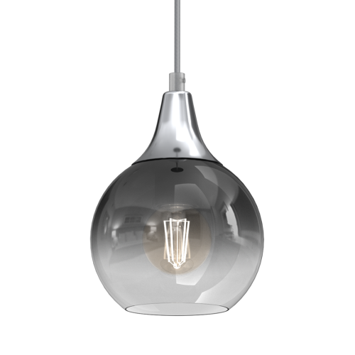 Lampa wisząca MONTE SILVER fi 150 1xE27 MLP8321 Milagro