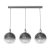 Lampa wisząca MONTE SILVER 3xE27 MLP8322 Milagro