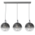 Lampa wisząca MONTE SILVER 3xE27 MLP8322 Milagro