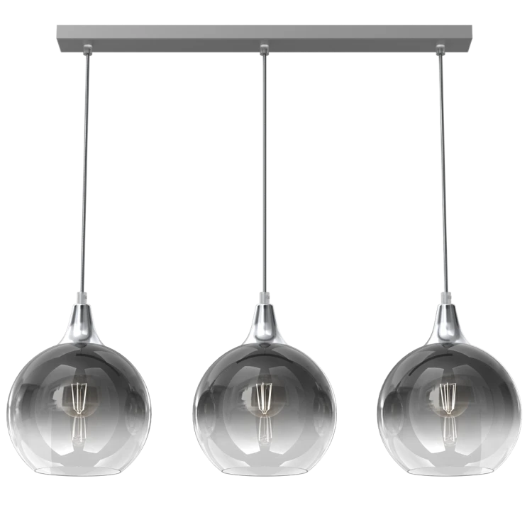 Lampa wisząca MONTE SILVER 3xE27 MLP8322 Milagro