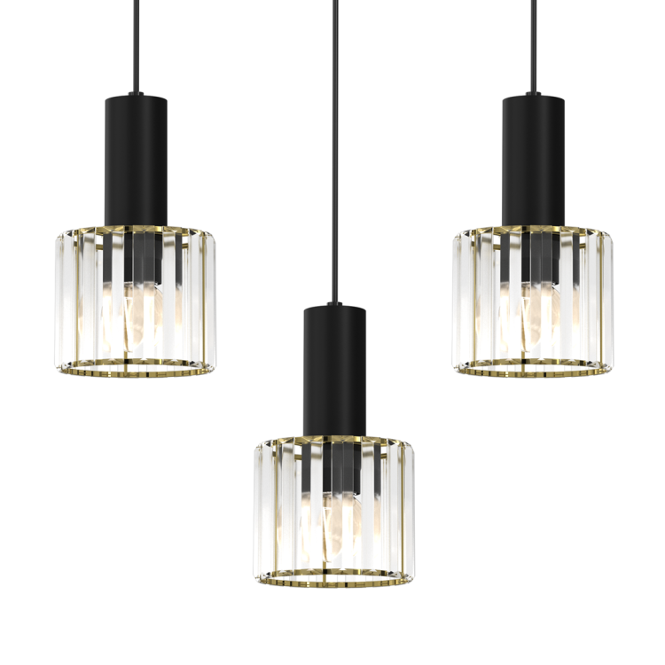 Lampa wisząca CRISTAL 3xE27 MLP8361 Milagro
