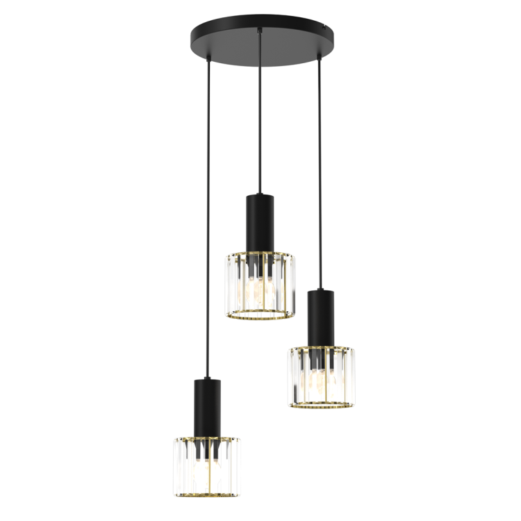 Lampa wisząca CRISTAL 3xE27 MLP8362 Milagro