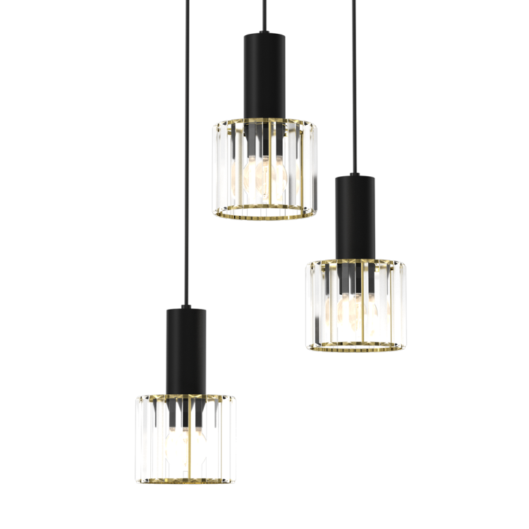 Lampa wisząca CRISTAL 3xE27 MLP8362 Milagro