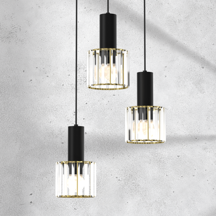 Lampa wisząca CRISTAL 3xE27 MLP8362 Milagro
