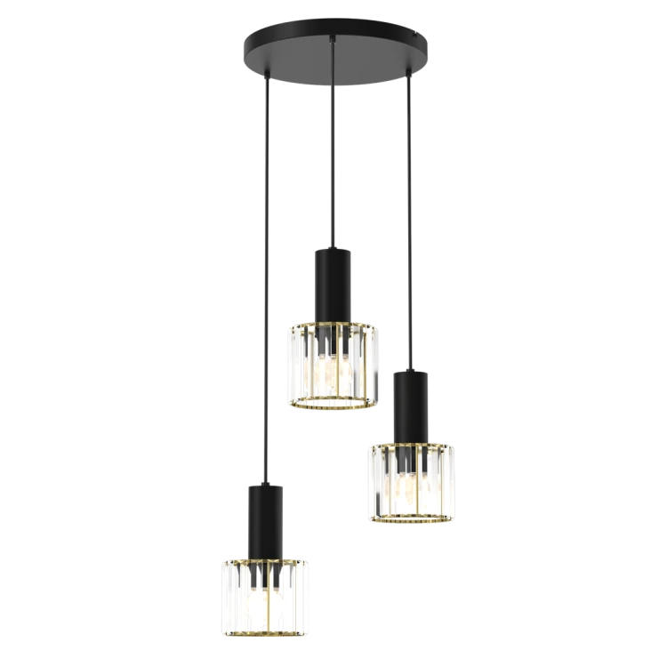 Lampa wisząca CRISTAL 3xE27 MLP8362 Milagro