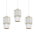 Lampa wisząca BLANCO 3xE27 MLP8365 Milagro