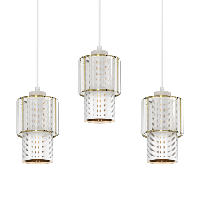 Lampa wisząca BLANCO 3xE27 MLP8365 Milagro
