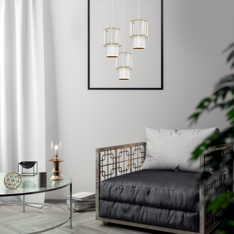 Lampa wisząca BLANCO 3xE27 MLP8366 Milagro