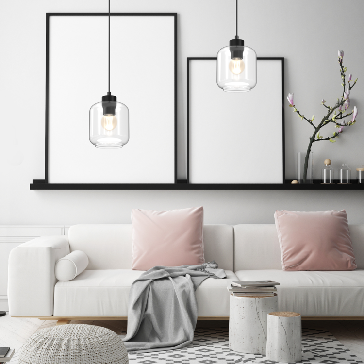 Lampa wisząca SOMBRA CLEAR 1xE27 MLP8367 Milagro