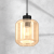 Lampa wisząca SOMBRA AMBER 1xE27 MLP8370 Milagro