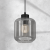 Lampa wisząca SOMBRA SMOKED 1xE27 MLP8373 Milagro