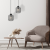 Lampa wisząca SOMBRA SMOKED 1xE27 MLP8373 Milagro