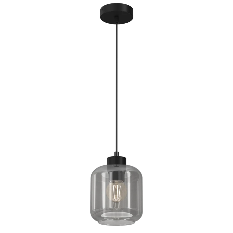 Lampa wisząca SOMBRA SMOKED 1xE27 MLP8373 Milagro