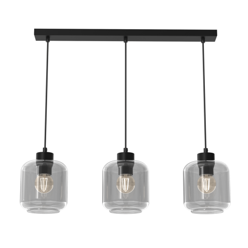 Lampa wisząca SOMBRA SMOKED  3xE27 MLP8374 Milagro