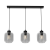 Lampa wisząca SOMBRA SMOKED  3xE27 MLP8374 Milagro