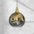 Lampa wisząca MONTE GOLD fi 200 1xE27 MLP8400 Milagro
