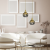 Lampa wisząca MONTE GOLD fi 150 1xE27 MLP8401 Milagro