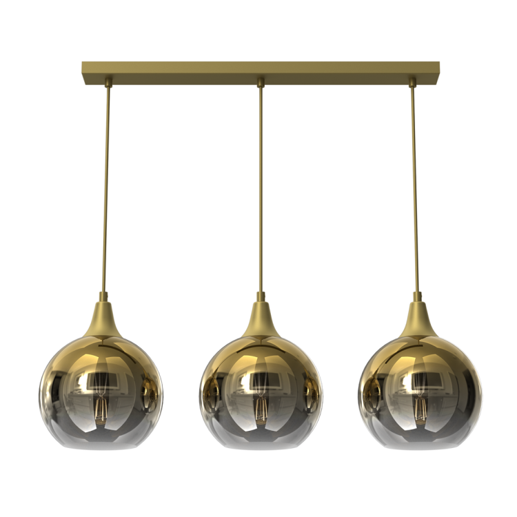 Lampa wisząca MONTE GOLD 3xE27 MLP8402 Milagro