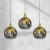 Lampa wisząca MONTE GOLD 3xE27 MLP8402 Milagro