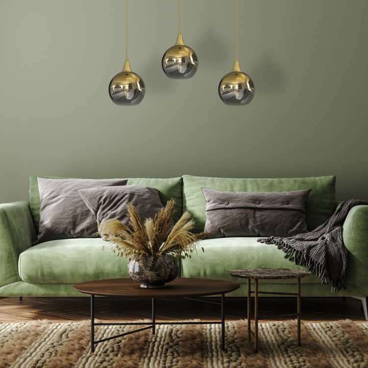 Lampa wisząca MONTE GOLD 3xE27 MLP8402 Milagro