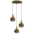 Lampa wisząca MONTE GOLD 3xE27 MLP8403 Milagro