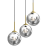 Lampa wisząca REFLEX 3xE14 MLP8416 Milagro