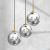 Lampa wisząca REFLEX 3xE14 MLP8416 Milagro
