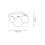 Lampa sufitowa REFLEX 2xE14 + 1xE27 MLP8417 Milagro