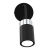 Lampa ścienna Kinkiet z włącznikiem Industrialny JOKER BLACK/CHROME 1xGU10 MLP8534 Milagro GU10 Loft lampka nocna do sypialni flex elastyczna regulowana nowoczesny metalowy czarny czarna chrom pojedynczy Inspiracje Premium